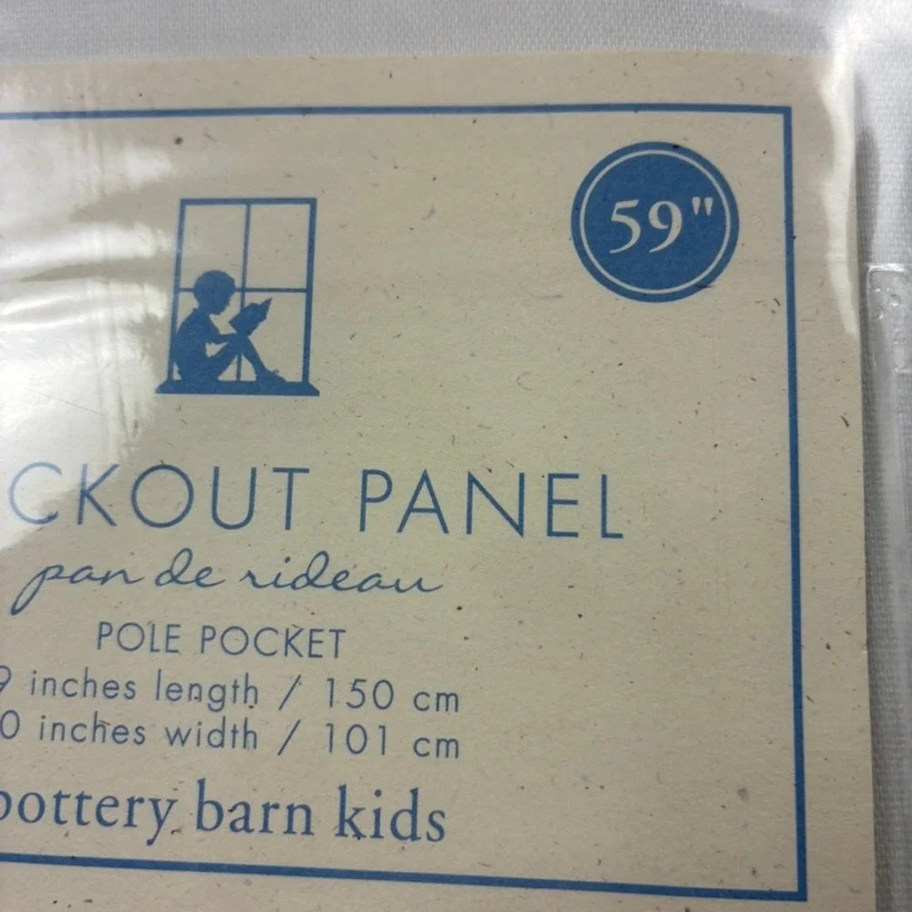 Pottery Barn Kids blackout curtain